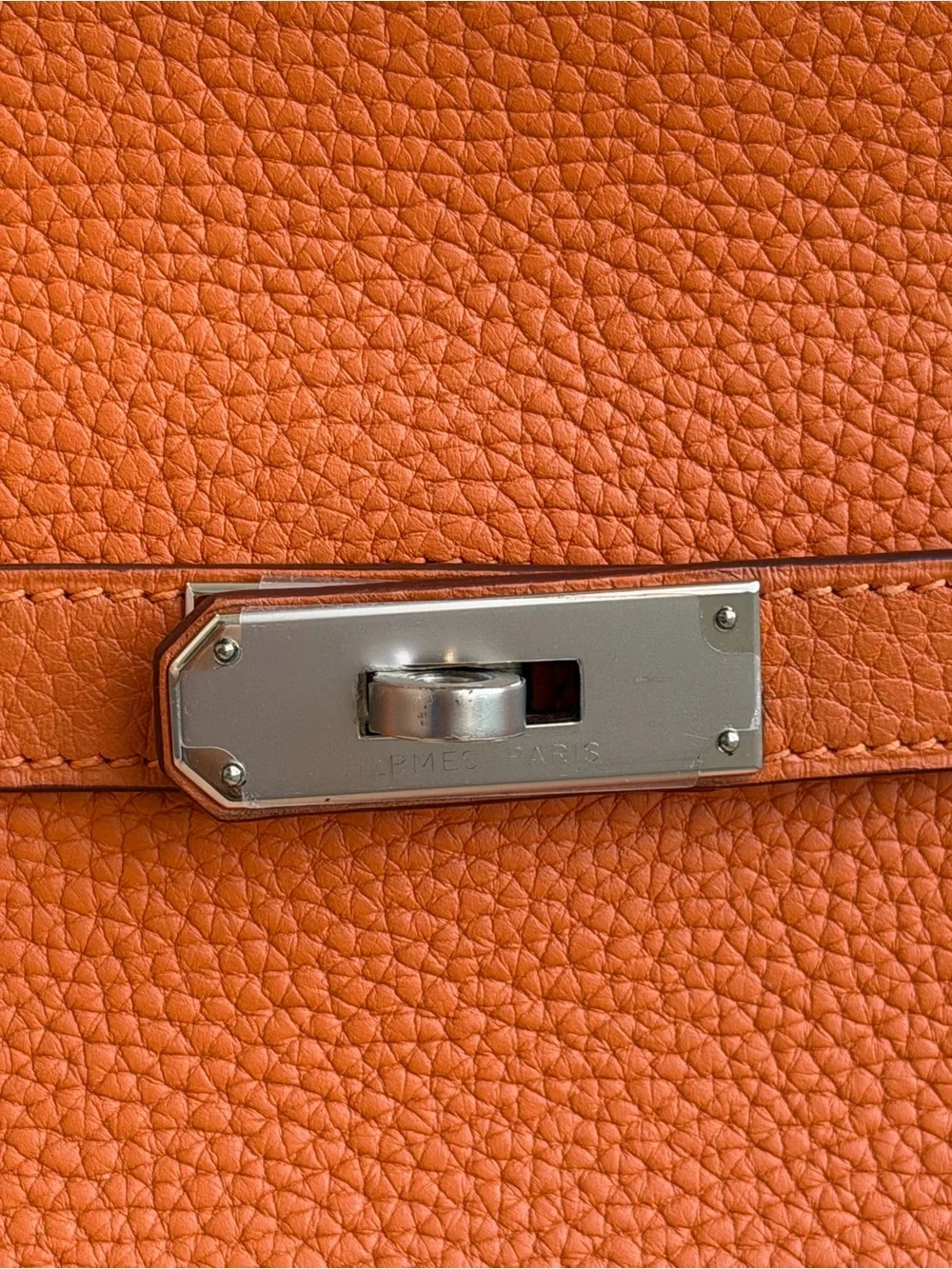 Hermes Orange Jypsiere Bag Clemence 28